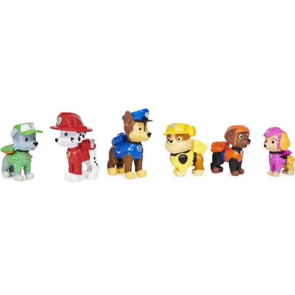 Paw Patrol, Movie Pups Gift Pack with 6 Collectible Toy Figures, Kids Toys new - Picture 6 of 8